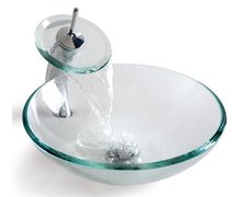 Home BOWL sklenené umývadlo na dosku priemer 42 cm U0054