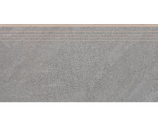 Cerrad CAMPINA STEEL gresová rektifikovaná schodnica, matná 29,7 x 59,7 cm 32129