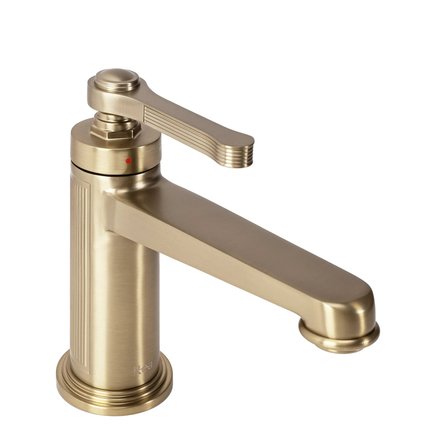 Rea MONACO GOLD BRUSH umývadlová vodovodná batéria, nízka B4211