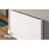 STELRAD PLANAR dekoračný radiator 22K 400 x 1400 mm spodné pripojenie ST-P-22/40/140P