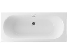 Excellent Oceana SLIM – Obdĺžniková akrylátová vaňa do kúpeľne 170 × 75 cm, biely lesk (WAEX.OCE17WHS)