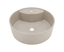 Kuchinox CLIF granitové umývadlo na dosku s otvorom pre batériu 43 cm, bež VGC1410T