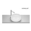 Roca TERRA FINECERAMIC® okrúhle umývadlo na dosku 39 x 39 cm A32787NS00