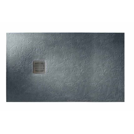 Roca TERRAN STONEX obdĺžniková kompozitná sprchová vanička 160 x 700 cm, sivá AP1016402BC01200