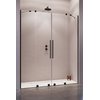 Radaway FURO BLACK DWD sprchové dvere 160 x 200 cm 10108438-54-01+10111392-01-01