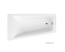 Roca Easy asymetrická rohová akrylátová vaňa ľavá 150 x 90 cm A248407000