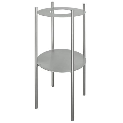 Deante SILIA konzola pre umývadlo 40 cm, brúsená oceľ CKS_F36A