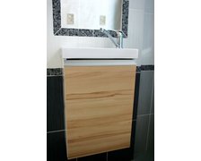 STYL buk jadrový MDF s keramickym umyvadlom