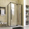 Aquatek JAGUAR R33 obdĺžnikový sprchový kút 120 x 90 x 200 cm, sklo číre, profil čierny
