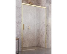 Radaway IDEA GOLD DWJ sprchové dvere 140 x 205 cm, sklo číre 387018-09-01R