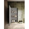 Roca EXTRA kúpeľňová skrinka závesná 40 x 12,6 x 80 cm A857957351