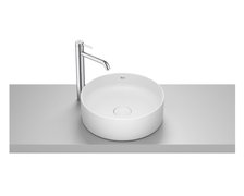 Roca TERRA FINECERAMIC® okrúhle umývadlo na dosku 39 x 39 cm A32787N620