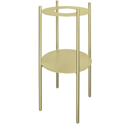 Deante SILIA konzola pre umývadlo 40 cm, brúsená zlatá CKS_R36A