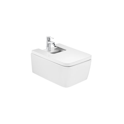 Roca INSPIRA SQUARE závesný bidet 56 x 37 cm A357535000