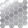 Ceramika Color Platinum Glass hexagon mozaika lesklá 25 x 25,8 cm