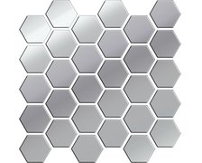Ceramika Color Platinum Glass hexagon mozaika lesklá 25 x 25,8 cm