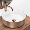 Rea SAMI BRUSH ROSE GOLD keramické umývadlo na dosku 36 cm U3303