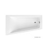 Roca Easy asymetrická rohová akrylátová vaňa ľavá 160 x 90 cm A248411000