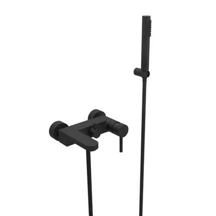 Besco DECCO vaňová vodovodná batéria čierna matná BW-DS-CZ