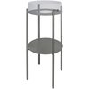 Deante SILIA konzola pre umývadlo 40 cm, titanium CKS_D36A
