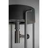 Deante SILIA konzola pre umývadlo 40 cm, titanium CKS_D36A