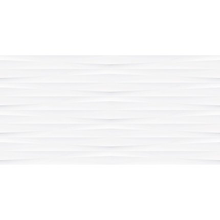 Opoczno Ribero White Structure Satin keramický obklad matný 29,8 x 59,8 cm NT1117-003-1