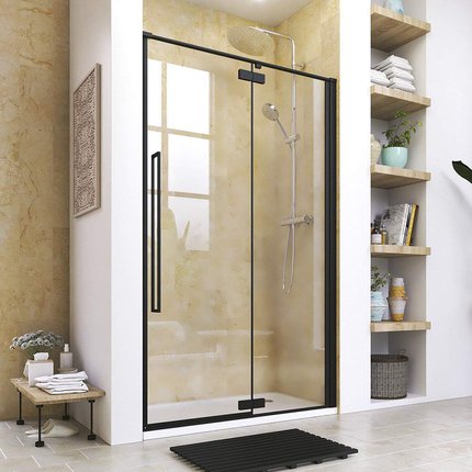 Aquatek JAGUAR B5 sprchové dvere 90 x 200 cm, sklo číre, profil čierny