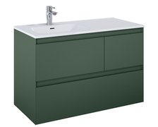 Elita SPLIT skrinka pod umývadlo 100 cm 3S, green matt 169006