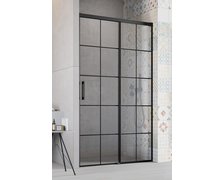 Radaway IDEA Black DWJ Factory sprchové dvere 100 x 205 cm, sklo číre 387014-54-55R
