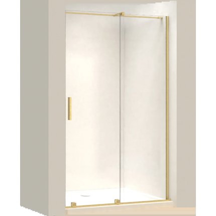 Rea MONTANA GOLD BRUSH Sprchové dvere posuvné 120 x 200 cm K2508 + K6388