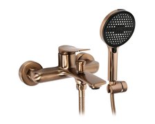 Rea VISION BRUSH COPPER nástenná vaňová batéria B6738