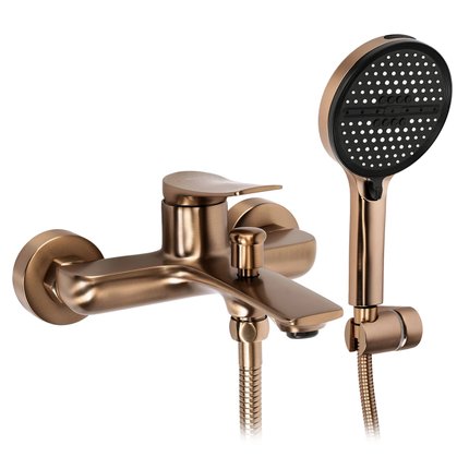 Rea VISION BRUSH COPPER nástenná vaňová batéria B6738