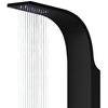 Corsan S-046MBL LED ČIERNY FESTO sprchový panel 20 x 150 cm