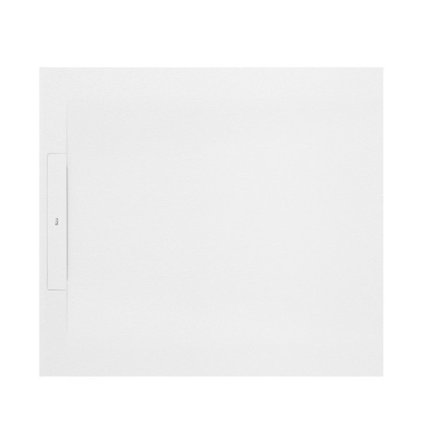 Roca PYROS STONEX štvorcová kompozitná sprchová vanička 90 x 90 cm, biela AP90138438403100