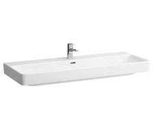 LAUFEN PRO S nábytkové keramické umývadlo, s 2 otvormi pre 2 batérie 120 x 46 cm biele H8149650001071