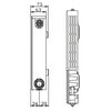STELRAD PLANAR dekoračný radiator 11K 500 x 1600 mm spodné pripojenie ST-P-11/50/160P