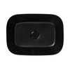Uptrend – Umývadlo na dosku Hapi Matte Black 45,5 × 33 cm TR41287-U18