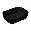 Uptrend – Umývadlo na dosku Hapi Matte Black 45,5 × 33 cm TR41287-U18