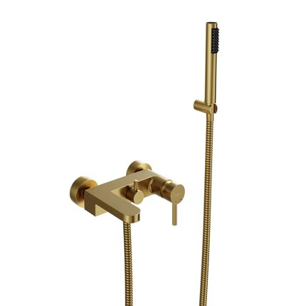 Besco DECCO vaňová vodovodná batéria brúsená zlatá BW-DS-ZS