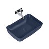 Elita NOMIA keramické umývadlo na dosku 50 x 39 cm, Navy Blue Matt RE040500057030