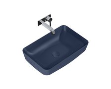 Elita NOMIA keramické umývadlo na dosku 50 x 39 cm, Navy Blue Matt RE040500057030