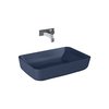 Elita NOMIA keramické umývadlo na dosku 50 x 39 cm, Navy Blue Matt RE040500057030