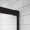 Radaway IDEA BLACK KDJ obdĺžnikový sprchový kút 150 x 90 x 205 cm 387045-54-01L+387050-54-01R