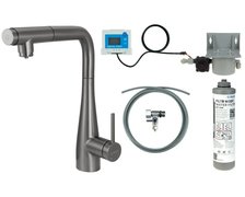 Deante ERIDAN drezová vodovodná batéria so súpravou na filtráciu vody BREFD75M