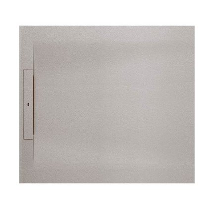 Roca PYROS STONEX štvorcová kompozitná sprchová vanička 90 x 90 cm, perlová AP90138438403630