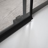 Radaway IDEA Black DWJ Factory sprchové dvere 120 x 205 cm, sklo číre 387016-54-55R