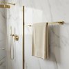 REA TIL 101 BRUSH GOLD kúpeľňový jednoramenný držiak REA-88003
