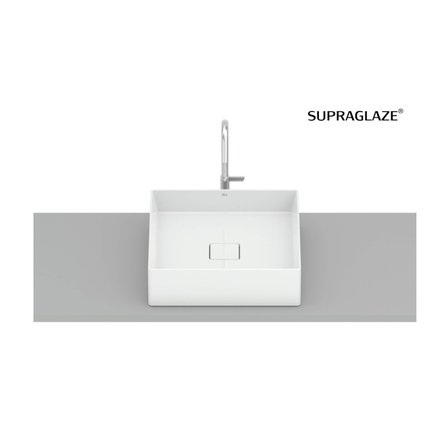 Roca TERRA FINECERAMIC® umývadlo na dosku 40 x 40 cm A32787YS00
