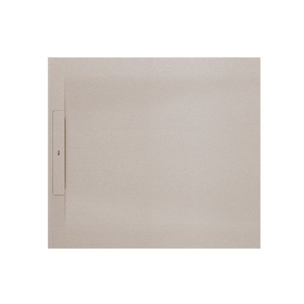 Roca PYROS STONEX štvorcová kompozitná sprchová vanička 90 x 90 cm, bež AP90138438403650
