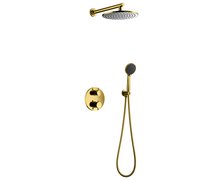 MODI LIVA GOLD podomietkový termostatický sprchový set 10020202701GO